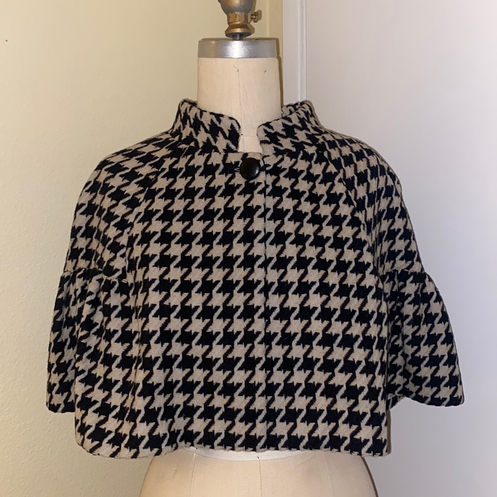 VINTAGE CAPLET | HOUNDSTOOTH